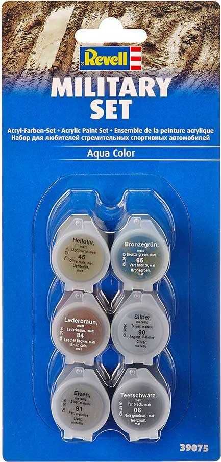 REVELL Sada barev Aqua Color 39075 - Military Set - obrázek 1