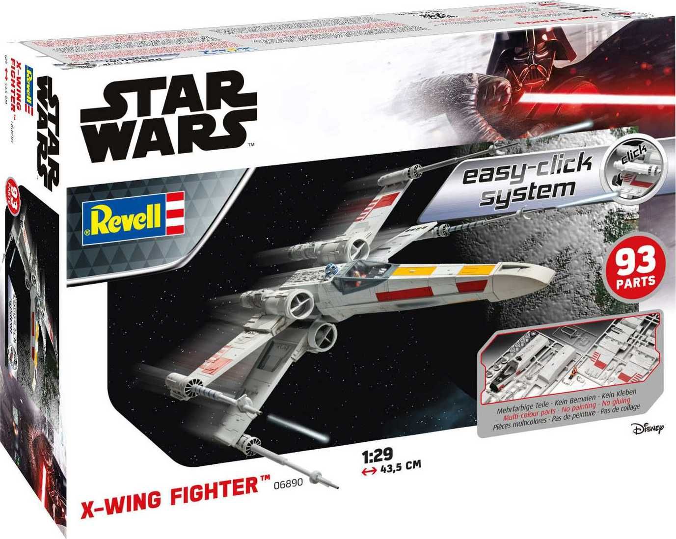 REVELL EasyClick SW 06890 - X-Wing Fighter (1:29) - obrázek 1