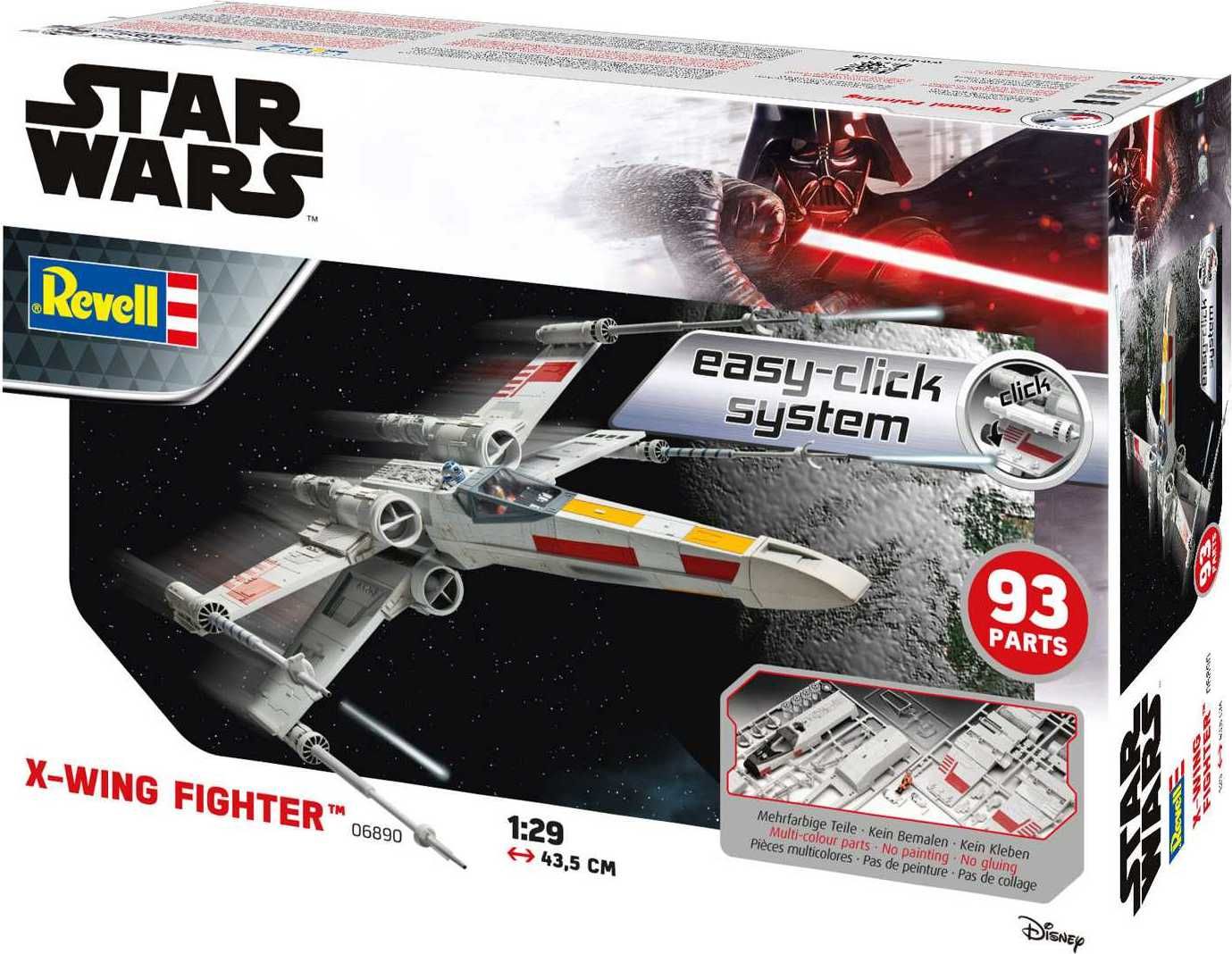 REVELL EasyClick SW 06890 - X-Wing Fighter (1:29) - obrázek 2