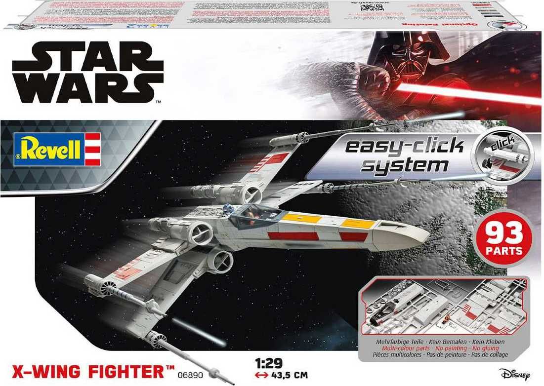 REVELL EasyClick SW 06890 - X-Wing Fighter (1:29) - obrázek 3