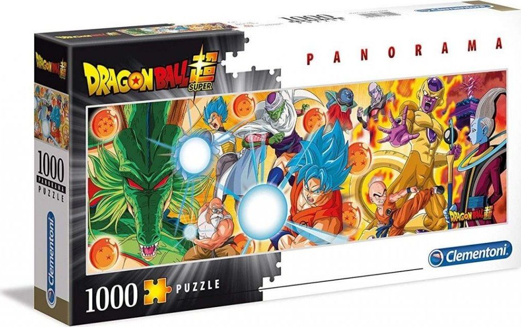 CLEMENTONI Panoramatické puzzle Dragon Ball 1000 dílků - obrázek 2