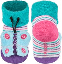 SOXO Ponožky s chrastítkem MOTÝL Velikost: 16-18 - obrázek 1