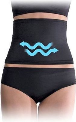 Be MaaMaa Be MaaMaa Speciální stahovací poporodní pás, vel. M - PROSKIN Push-up - černý - obrázek 1
