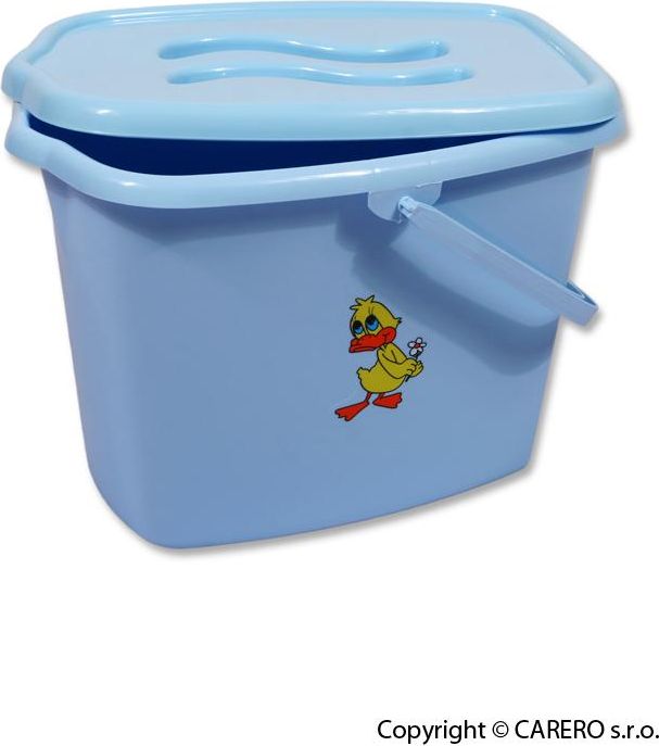 Kyblík na pleny Balbínka Modrý - obrázek 1