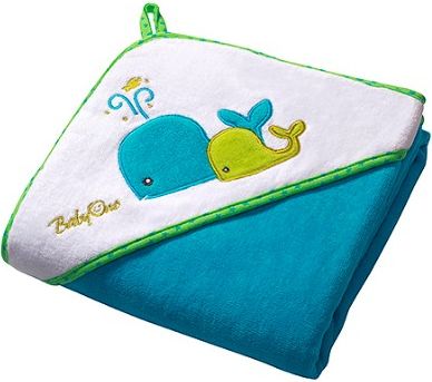Luxusní osuška Baby Ono - VELUR s kapucí - obrázek 1