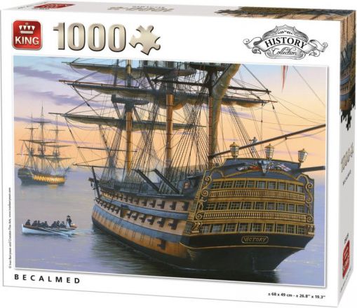 KING Puzzle Bezvětří 1000 dílků - obrázek 1