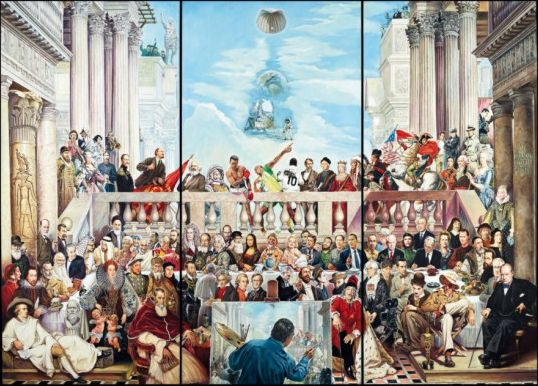 SCHMIDT Puzzle Tak pomíjí světská sláva 3000 dílků - obrázek 1