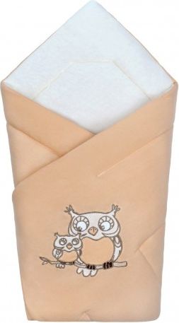Zavinovačka New Baby Sovičky hnědá, Hnědá - obrázek 1