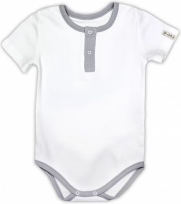 Bavlněné body/polo NICOL JEŠTĚRKA - krátký rukáv - smetanové, Velikost koj. oblečení 92 (18-24m) - obrázek 1
