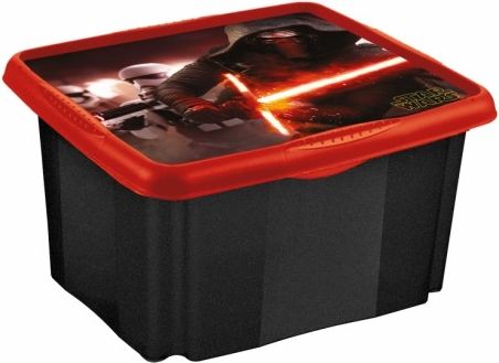 Box na hračky Star Wars 45 l - černý - obrázek 1