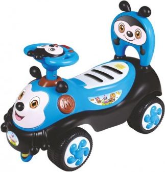 Odrážedlo Baby Mix Happy Bee blue, Modrá - obrázek 1