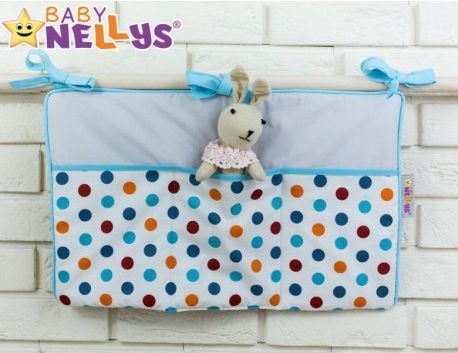 Praktický kapsář na postýlku Baby Nellys ® - č. 08 - obrázek 1