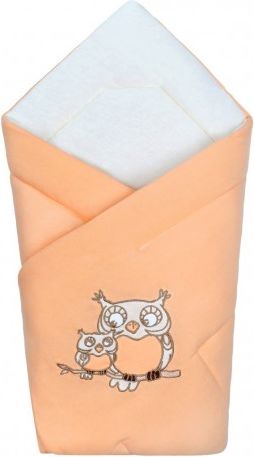 Zavinovačka New Baby Sovičky oranžová, Oranžová - obrázek 1