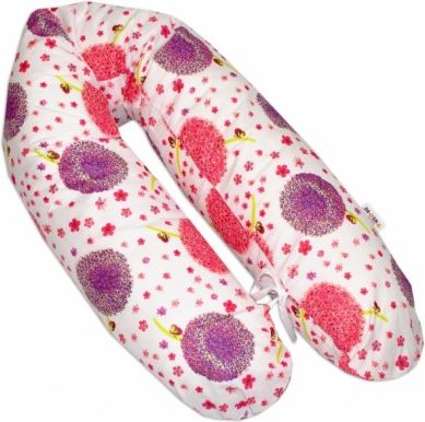 Kojící polštář - relaxační poduška Multi Pampelišky růžové - obrázek 1