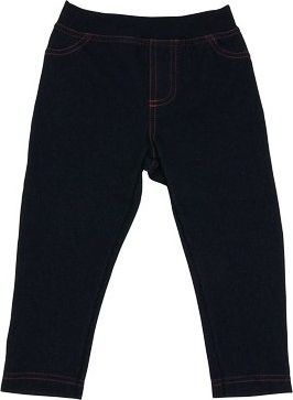 Bavlněné jednobarevné legíny - jeans, Velikost koj. oblečení 92 (18-24m) - obrázek 1