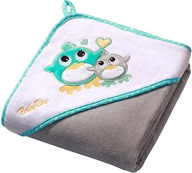 Luxusní osuška Baby Ono - VELUR s kapucí - obrázek 1