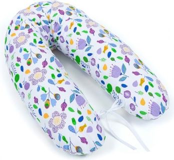 Mamo Tato Kojící polštář - relaxační poduška Multi Louka fialová - obrázek 1
