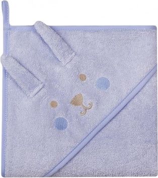 Dětská froté osuška Womar 100x100 modrá, Modrá - obrázek 1