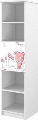 BabyBoo Regál - Medvídek STYDLÍN růžový, D19 - obrázek 1