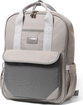 BabyOno Batoh, taška ke kočárku London Look + přebalovací podložka zdarma- béžová - obrázek 1