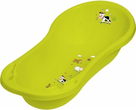 Dětská vanička Funny Farm 100cm - zelená - obrázek 1