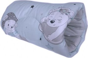 Bavlněný kojící polštář na ruku Baby Nellys, Mráček - mátový - obrázek 1