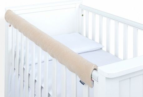 Mamo Tato Chránič na horní hranu postýlky - béžový - obrázek 1