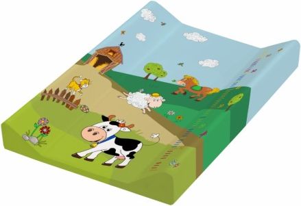 Přebalovací podložka Funny Farm - tvrdá, kravička - obrázek 1