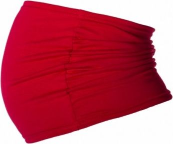 Těhotenský pás - červený, Velikosti těh. moda L/XL - obrázek 1