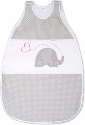 Spací vak Baby Nellys ®- Sloníci se srdíčkem - obrázek 1