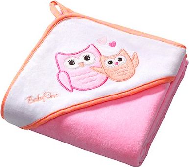 Luxusní osuška Baby Ono - VELUR s kapucí - obrázek 1