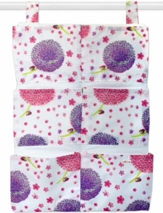 Kapsář 40 x 65 cm - Pampelišky růžové - obrázek 1