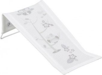 Látkové lehátko ke koupání Sova bílé, Bílá - obrázek 1