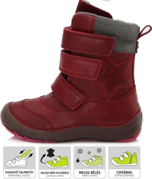 Dětské zimní boty DDStep 023-809DM (28) - DDstep s.r.o. - obrázek 1