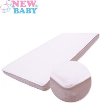 Nepromokavé prostěradlo New Baby 120x60 bílé, Bílá - obrázek 1