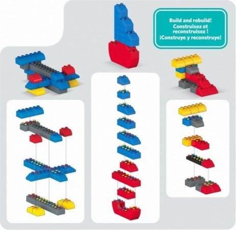 MEGA BLOKS JUMBO BOX 2+ (90) - obrázek 3