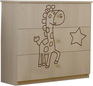 Dětská komoda - Žirafka - obrázek 1