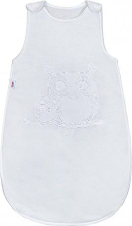 Spací pytel New Baby Sovičky bílý, Bílá, 74 (6-9m) - obrázek 1