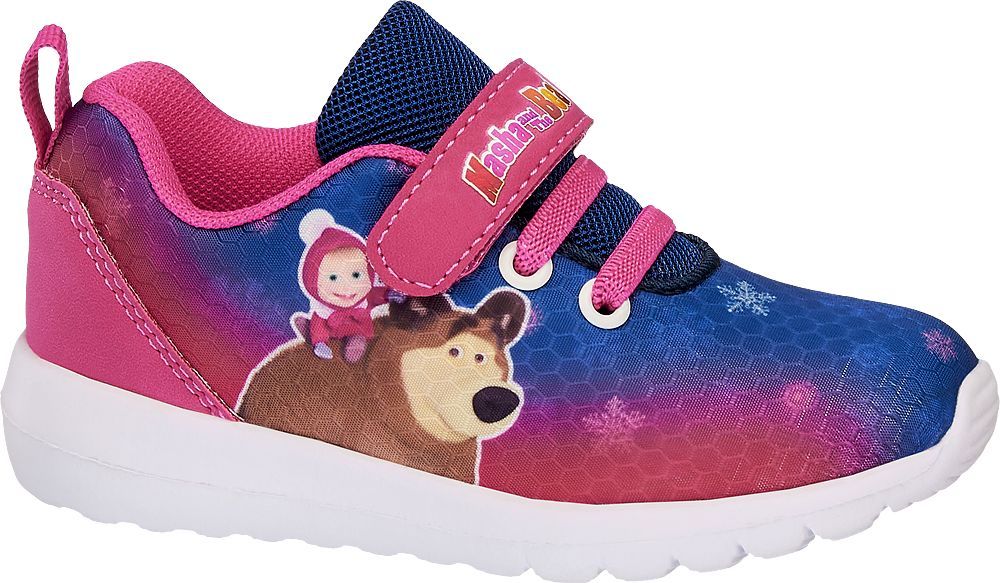 Deichmann - Máša a Medvěd Tenisky Máša a Medvěd 28 růžová - obrázek 1