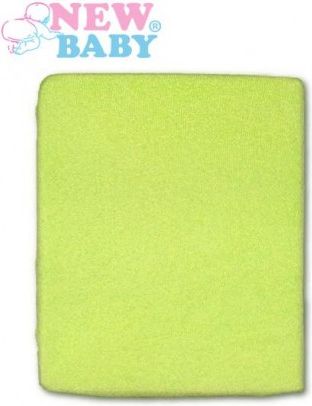Nepromokavé prostěradlo New Baby 120x60 zelené, Zelená - obrázek 1