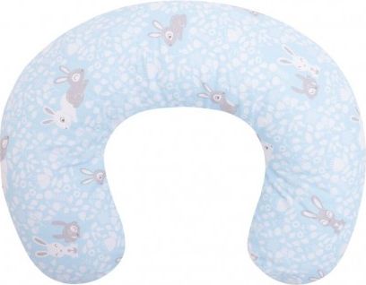 Kojící polštář New Baby Králíčci modrý, Modrá - obrázek 1