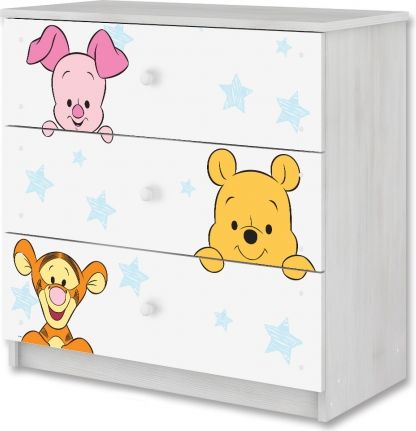 BabyBoo Disney dětská komoda - Baby Medvídek PÚ, D19 - obrázek 1