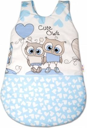 Spací vak Cute Owls - modrý - obrázek 1