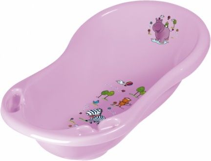 Dětská vanička Hippo 84 cm - Fialová - obrázek 1