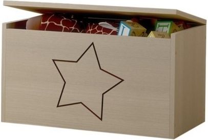 Box na hračky, truhla s hvězdičkou ke kolekci Žirafka - obrázek 1
