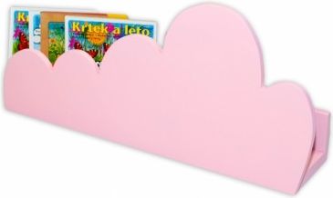 NELLYS Polička na stěnu Cloud - růžová - obrázek 1