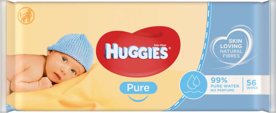 HUGGIES Pure 56ks - obrázek 1