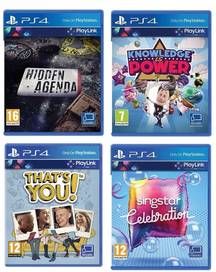 Sony PlayStation 4 Hidden Agenda + Knowledge is Power + SingStar Celebration + Thats You (PS719989066) - obrázek 1