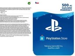Sony PlayStation Live Cards 500Kč - pouze pro CZ PS Store (PS719894339) - obrázek 1