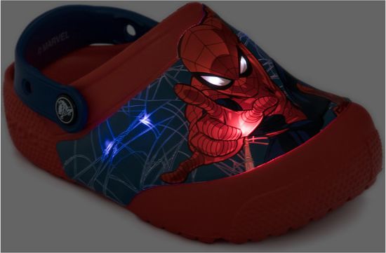 Fun Lab Spider-Man Crocs dětské Crocs | Modrá Červená | Chlapecké | 33-34 - obrázek 6